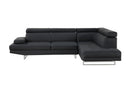 U9784 - Right Arm Facing Sectional - Black