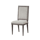 Artesia - Side Chair (Set of 2) - Beige Fabric & Salvaged Natural