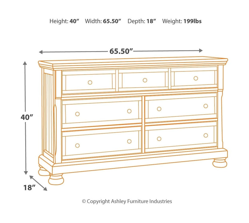 Flynnter - Sleigh Bedroom Set