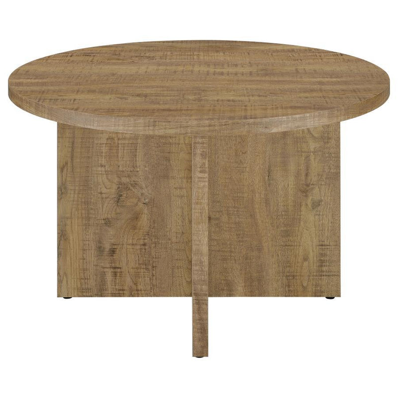 Jamestown - Round Composite Wood Dining Table - Mango