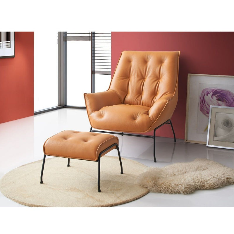 Zusa - Accent Chair & Ottoman