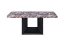 D02 - Dining Table - Lava / Black