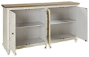 Roranville - Accent Cabinet - Antique White