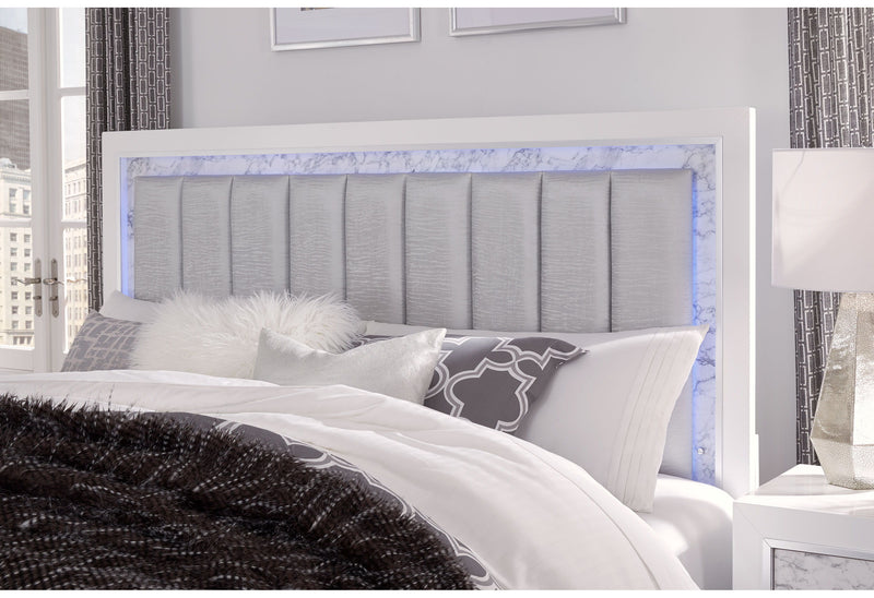 Santorini - Queen Bed - White