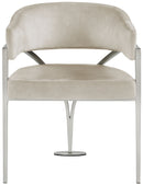 Madelyn - Dining Chair (Set of 2) - Brushed Chrome