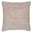 Nashlin - Pillow (Set of 4) - White / Rust