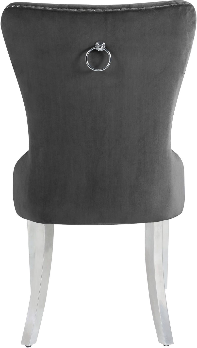 Carmen - Dining Chair with Chrome Legs (Set of 2)