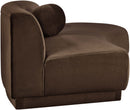 Avra - 86" Velvet Performance Fabric Upholstered Sofa