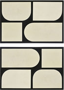 Icon - Mango Wood 2 Piece Wall Art