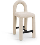 Amari - Chenille Fabric Stool