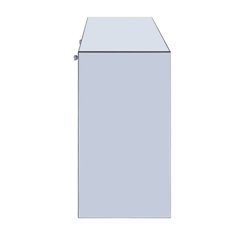 Noralie - Vanity Desk - Faux Diamonds & Mirrored