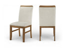 Ananda - Fabric Upholstered Dining Chair (Set of 2)