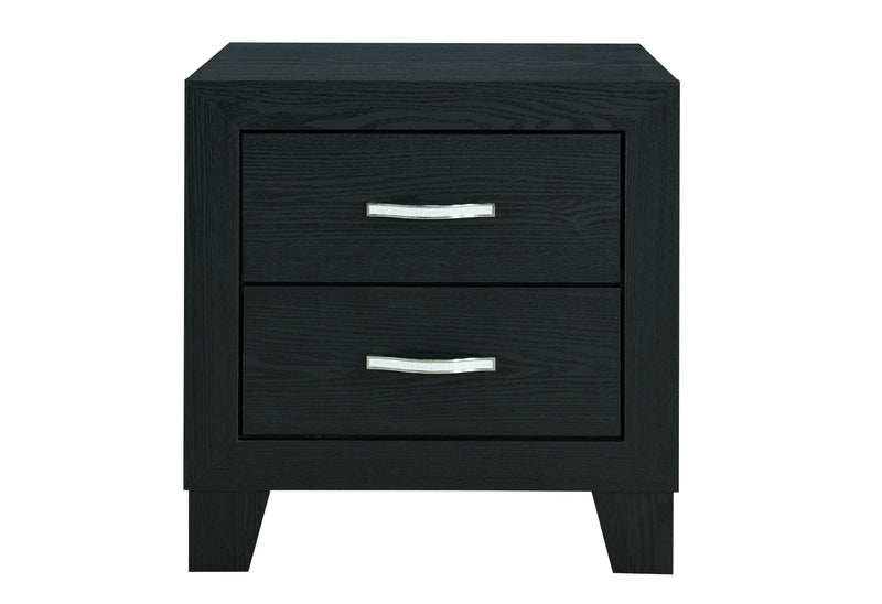 Reid - Nightstand - Black