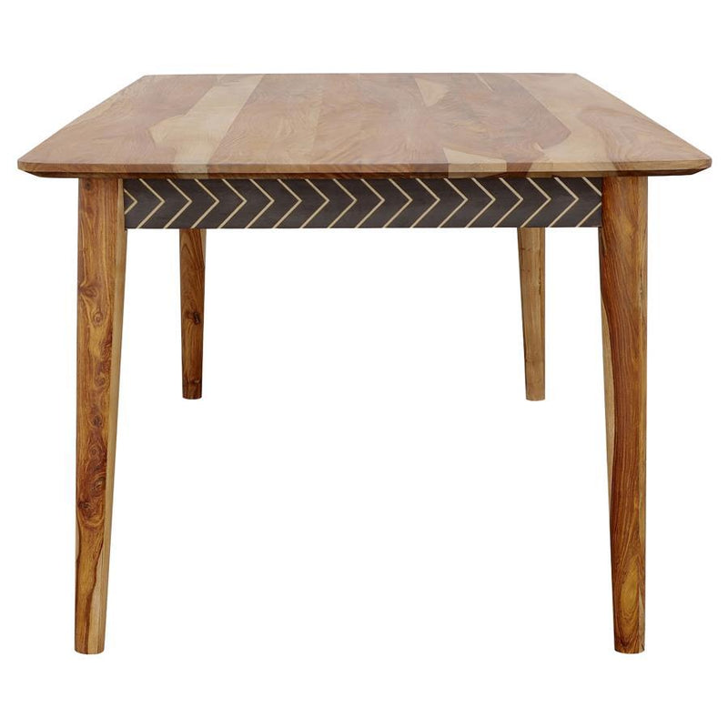 Partridge - Wooden Dining Table - Natural Sheesham