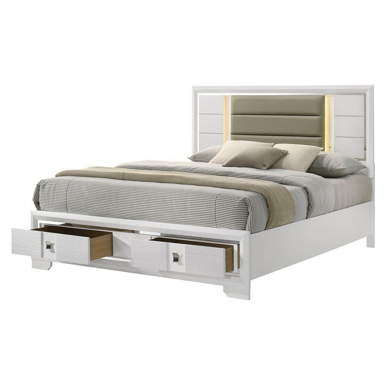 Elain - Bed With Led & Storage