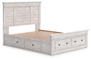 Makidern - Panel Storage Bed