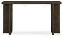 Jalenry - Console Sofa Table - Grayish Brown