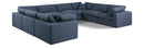 Comfy - 8 Piece Linen Modular Sectional