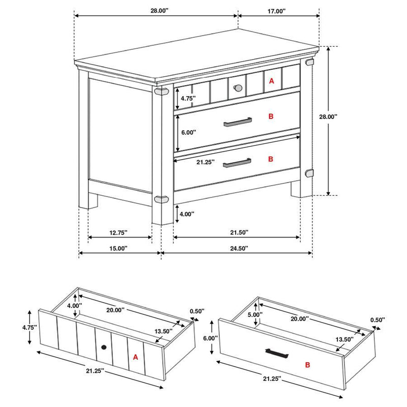 Brenner - Storage Bed Bedroom Set