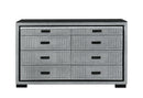 Isabella - Dresser With LED - Gray