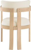 Lavrin - Vegan Leather Dining Arm Chair (Set of 2) - Natural Base
