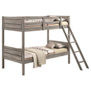 Ryder - Wood Bunk Bed With Mattress