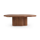 Alvaro - 94" Freeform Dining Table - Chestnut