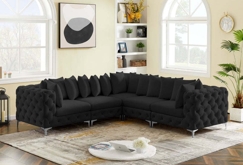 Tremblay - Modular Sectional 5 Piece - Black