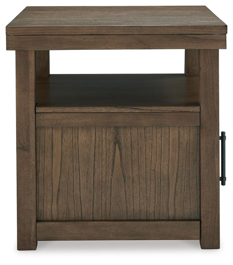 Boardernest - Brown - Rectangular End Table