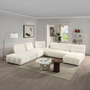 Loanna - Modular Loveseat - Beige Linen