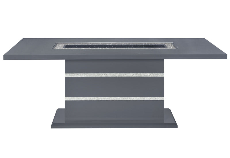 Monaco - Dining Table - Dark Gray