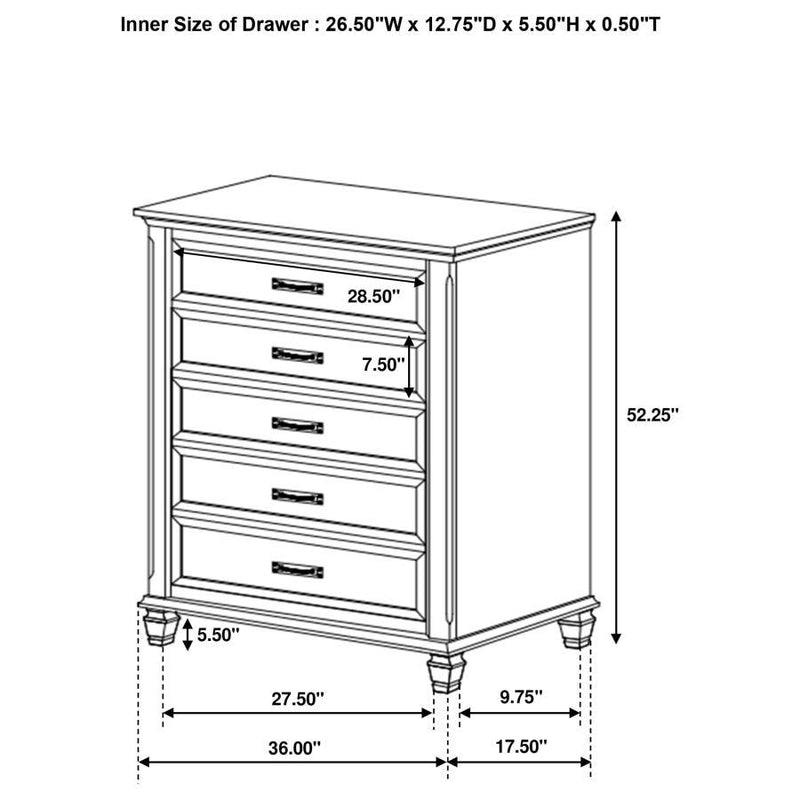 Franco - Storage Bedroom Set