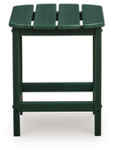 Sundown Shores - Rectangular End Table - Green