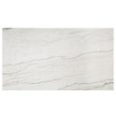 Edwyn - Dining Table With Marble Top - White Natural Marble Top & Brown