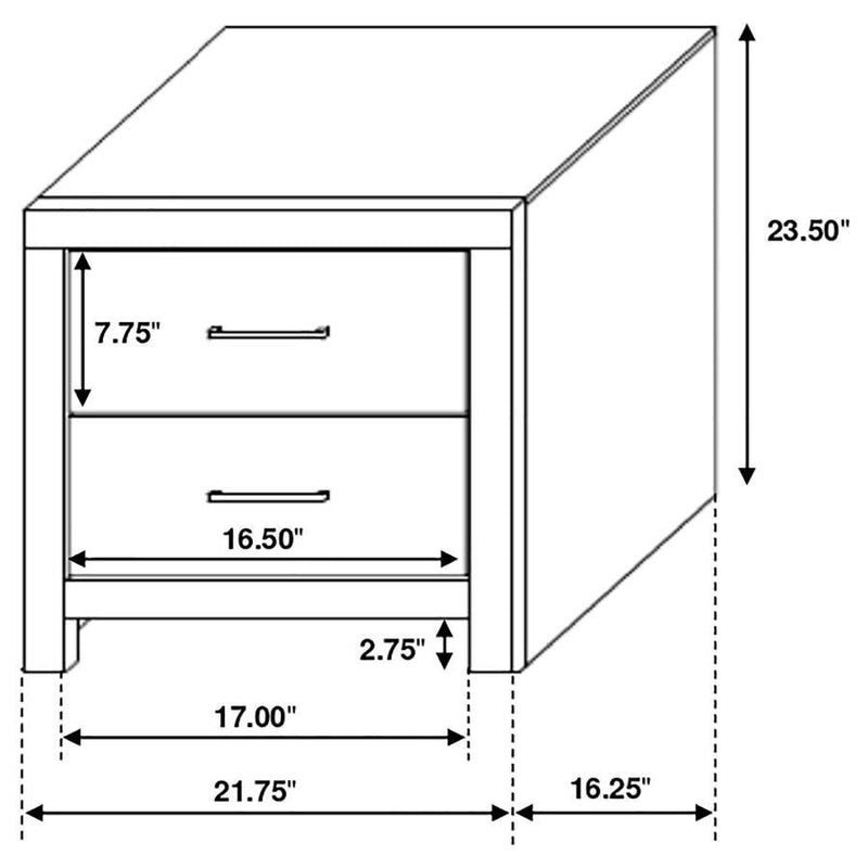 Brantford - Storage Bedroom Set