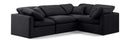 Indulge - Velvet 4 Piece Modular Corner Sectional