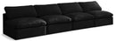 Plush - Modular Armless 4 Seat Sofa