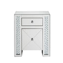 Nysa - Accent Table - Faux Crystals
