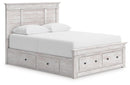 Makidern - Panel Storage Bed