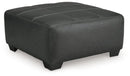 Brixley Pier - Oversized Accent Ottoman - Graphite