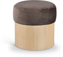 Nimes - Ottoman / Stool With Natural Base