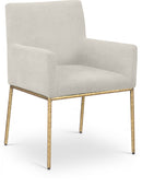Reeves - Dining Chair With Gold Legs (Set of 2)