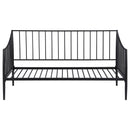Newbury - Metal Twin Daybed Bed Frame - Matte Black