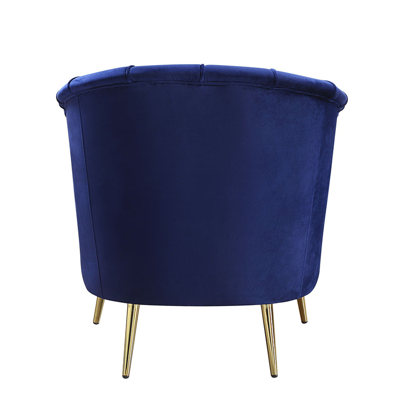 Eivor - Chair - Blue Velvet