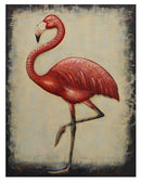 Finnridge - Indoor/Outdoor Wall Decor - Pink / Beige / Black