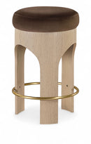 Bocceli - Counter Stool - Natural Base