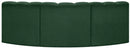 Arc - Boucle Fabric 3 Piece Modular Corner Sofa