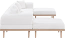 Laguna - 6 Piece 142" Outdoor Patio Modular Sectional