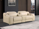 1116 - 3-Piece Modular Power Reclining Console Loveseat In With 2 Power Recliners & Power Headrests