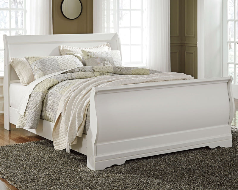 Anarasia - Sleigh Bed Set